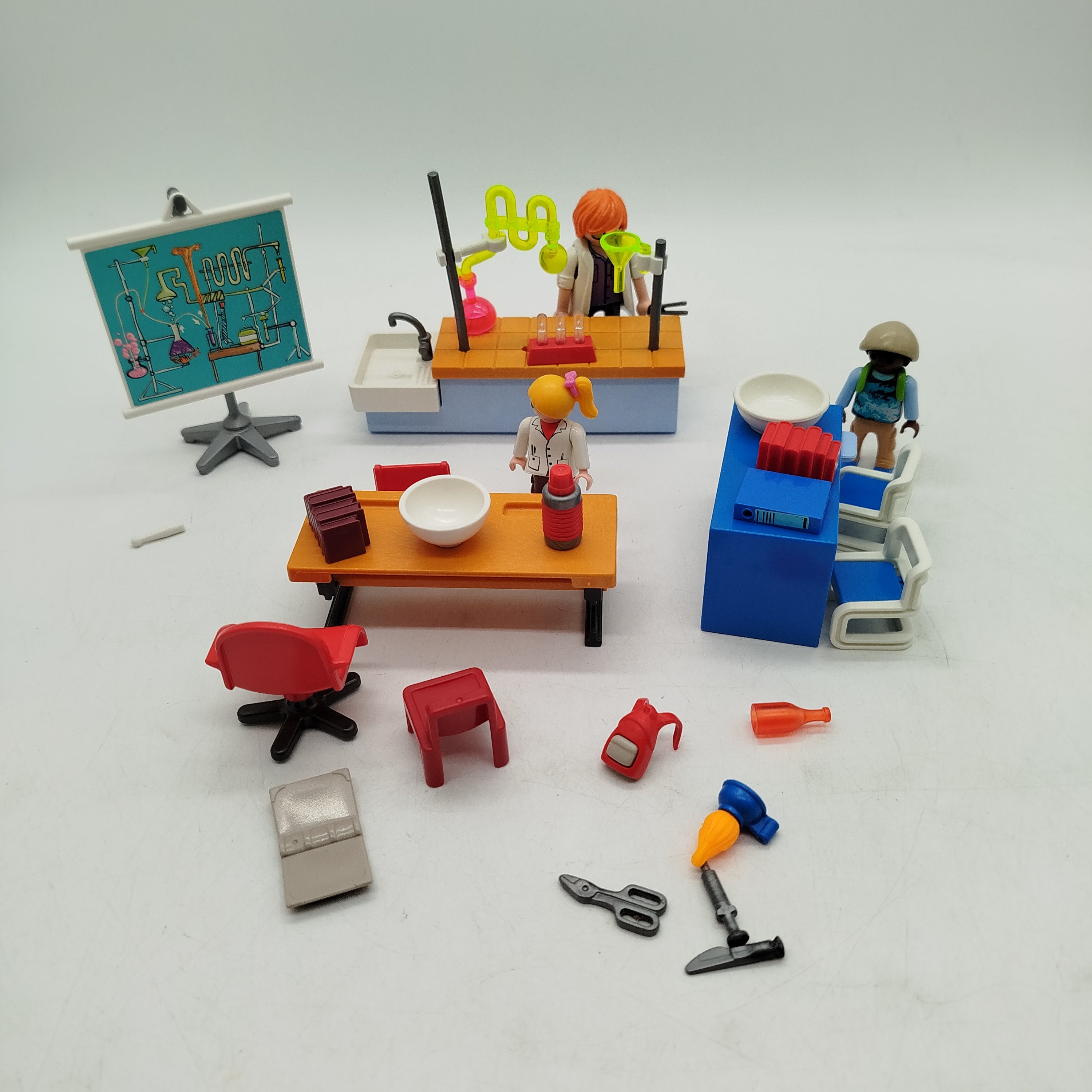 Playmobil City Life Chemieunterricht 9456 gebraucht ab 6 7 8 Jahre | ✅ geprüft